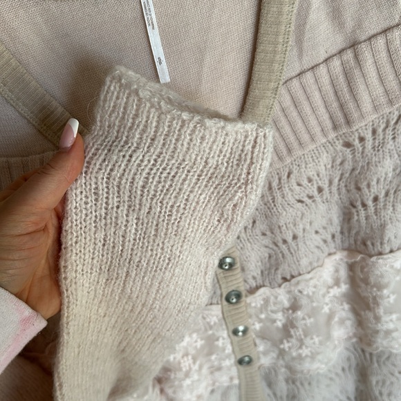 Free People Pink Cardigan - Picture 8 of 13